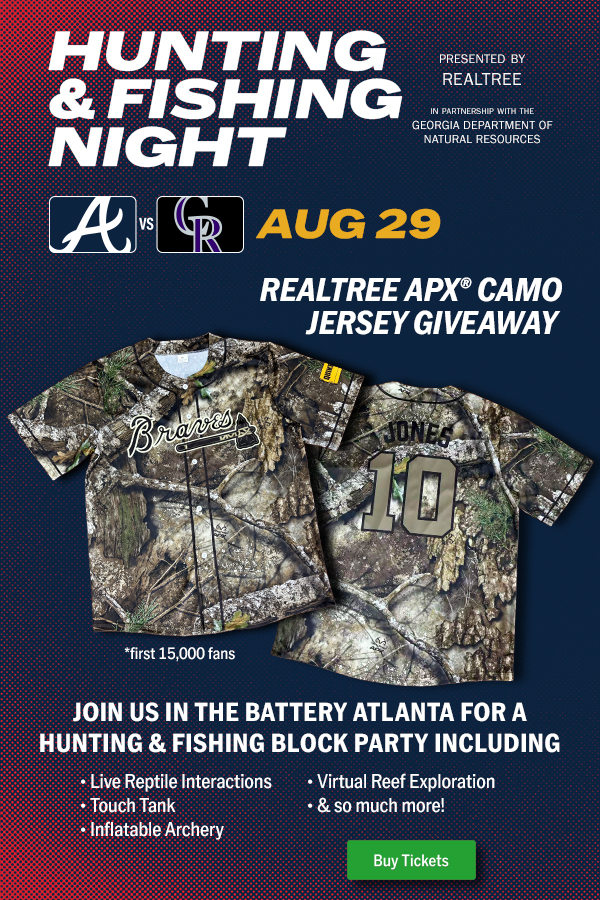Hunting and Fishing Night Graphic with Jersey Photo
