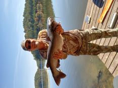 Catfish Catch by Larry Crider at Rocky Mtn PFA