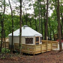 Georgia yurt camping sale